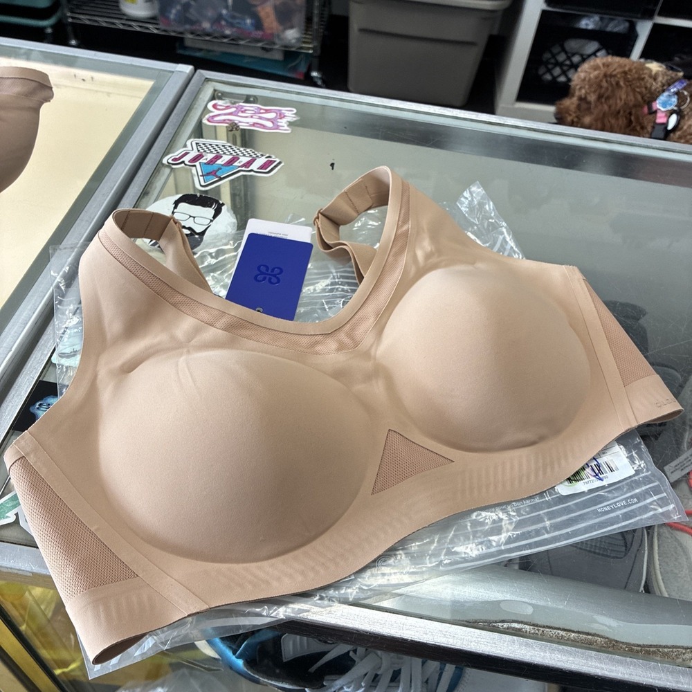 Honeylove CrossFlex Activity Cloudfuse Wireless Bra New with tags SZ M+ New